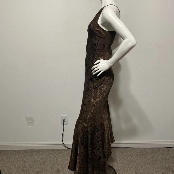 H&M Brown Asymmetrical Dress - Picture 9 of 11